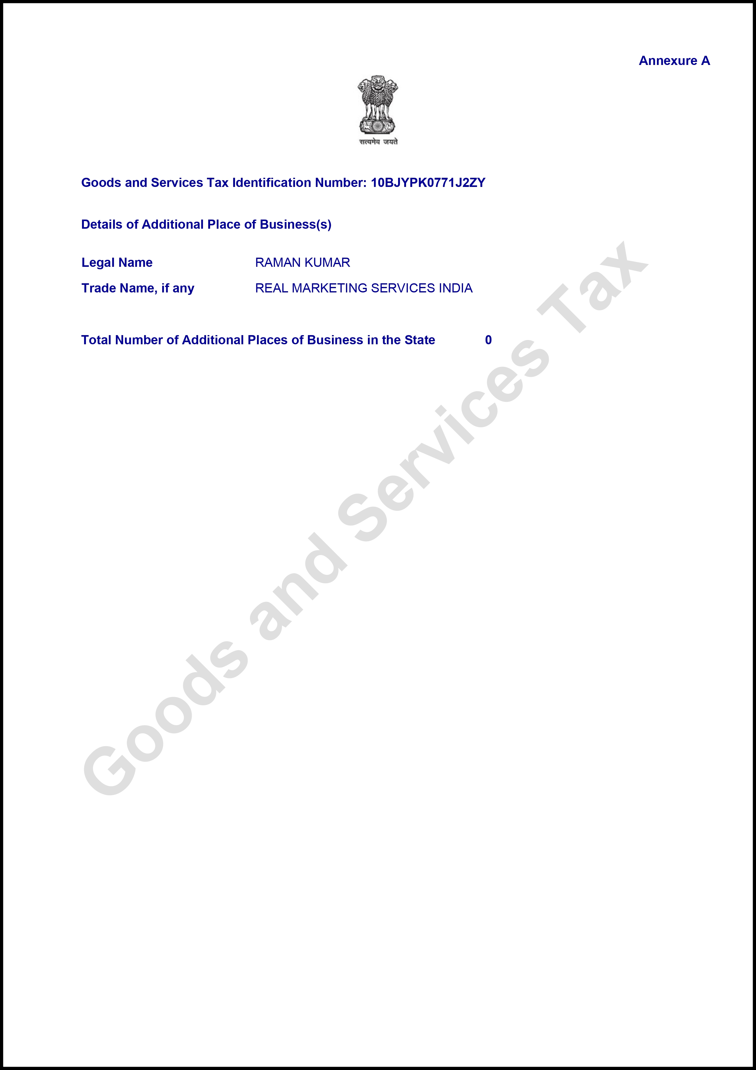 Real Marketing Services India